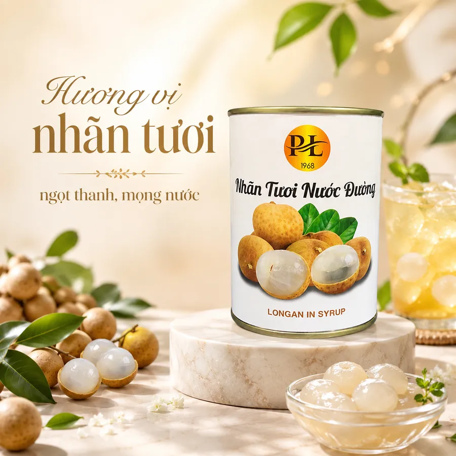 Nhãn ngâm Phương Linh